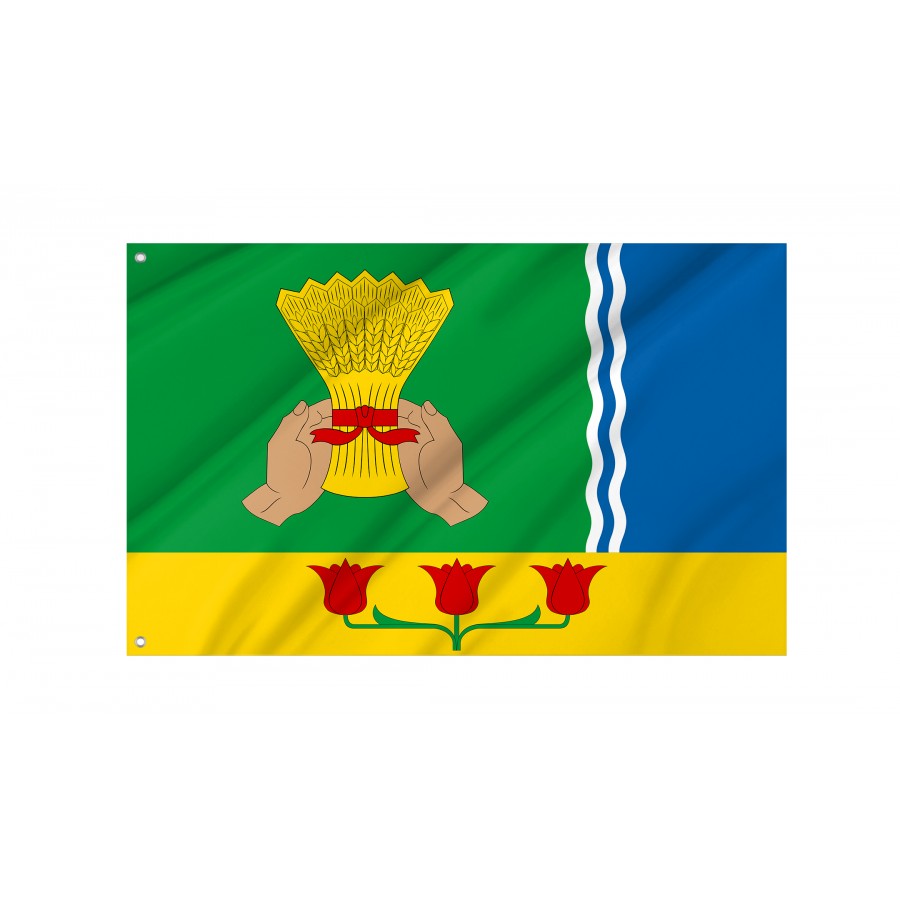 Flag Of Sinitcynskoe Rural Settlement, Patriotic Flags, Unique Design Print, Flags For Indoor & Outdoor Use - High Quality Russia for Indoor and Outdoor Use
