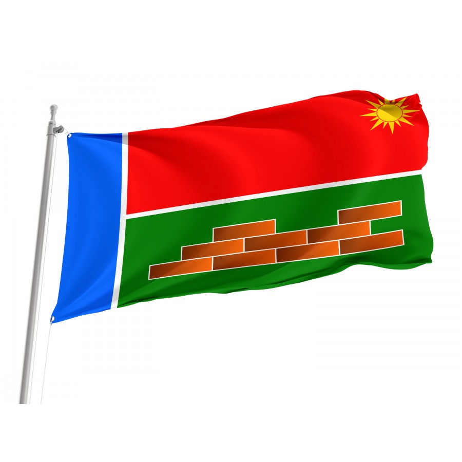 Flag Of Trudovoye, Patriotic Flags, Unique Design Print, Flags For Indoor & Outdoor Use - High Quality Russia for Indoor and Outdoor Use