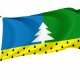 Flag of Alyabevsky, Patriotic Flags, Unique Design Print, Flags for Indoor & Outdoor Use - Imagine 1