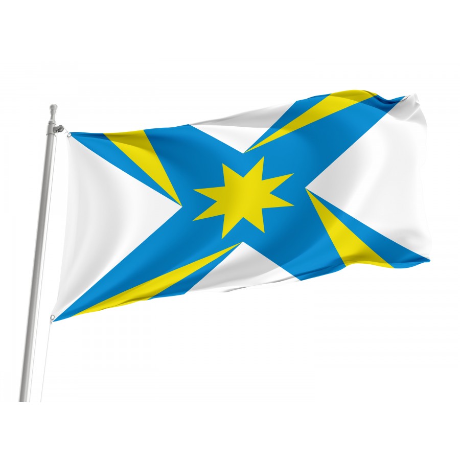Flag Of Andreevka, Patriotic Flags, Unique Design Print, Flags For Indoor & Outdoor Use - High Quality Russia for Indoor and Outdoor Use