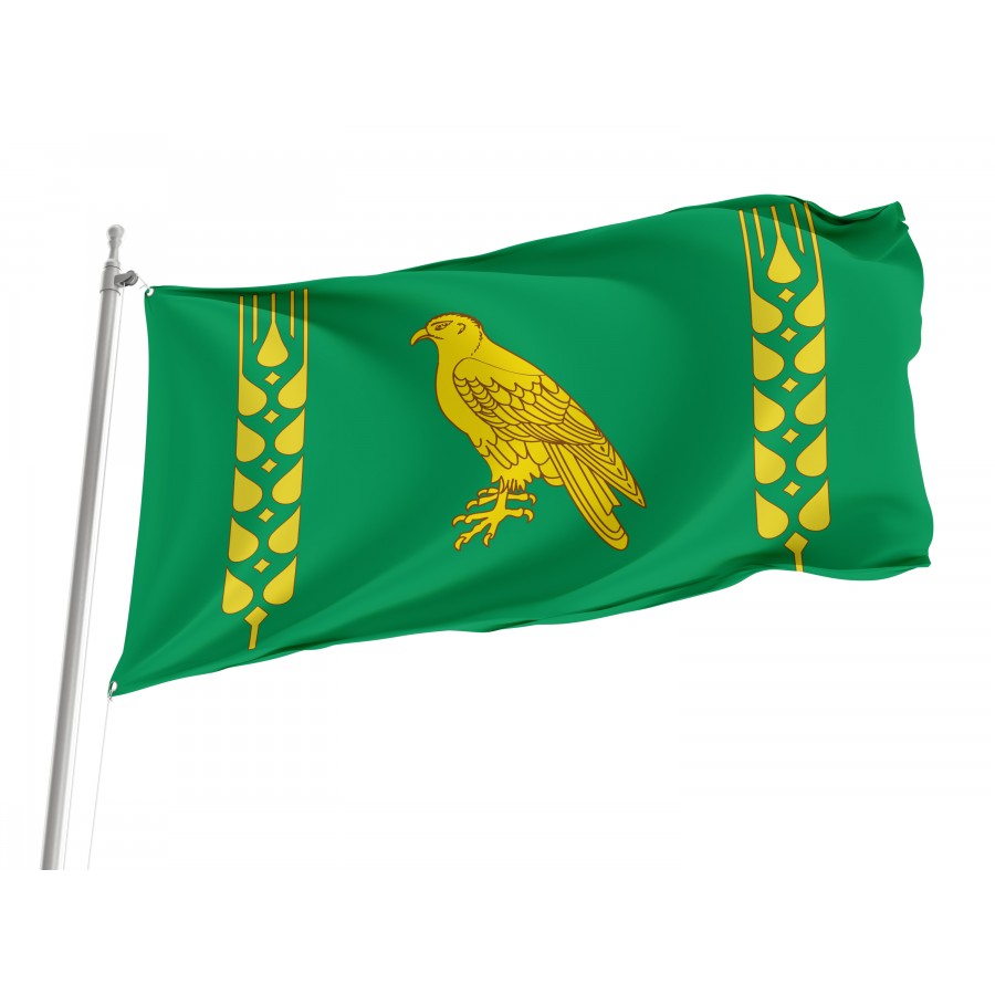 Flag Of Aurgazinsky, Patriotic Flags, Unique Design Print, Flags For Indoor & Outdoor Use - High Quality Russia for Indoor and Outdoor Use