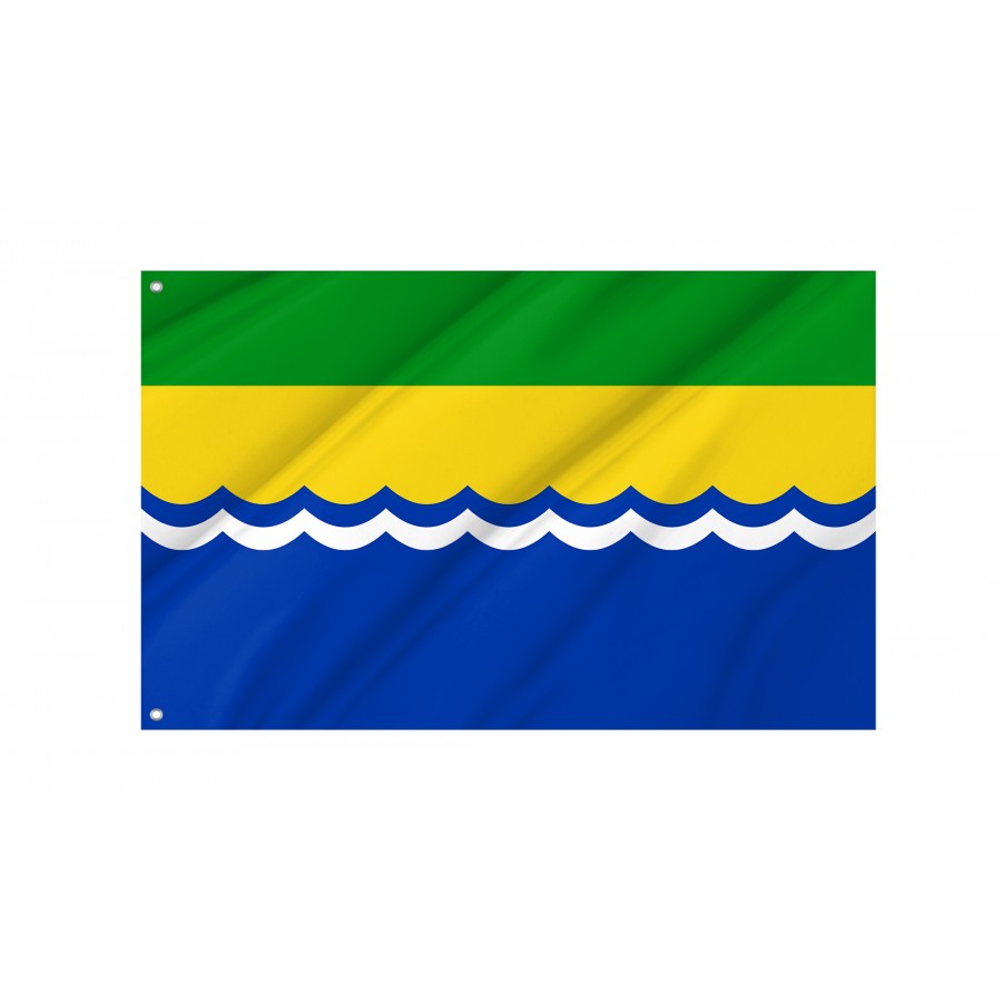 Flag Of Azovsky, Patriotic Flags, Unique Design Print, Flags For Indoor & Outdoor Use - High Quality Russia for Indoor and Outdoor Use