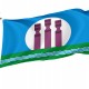 Flag of Bayagantaysky, Patriotic Flags, Unique Design Print, Flags for Indoor & Outdoor Use - Imagine 1