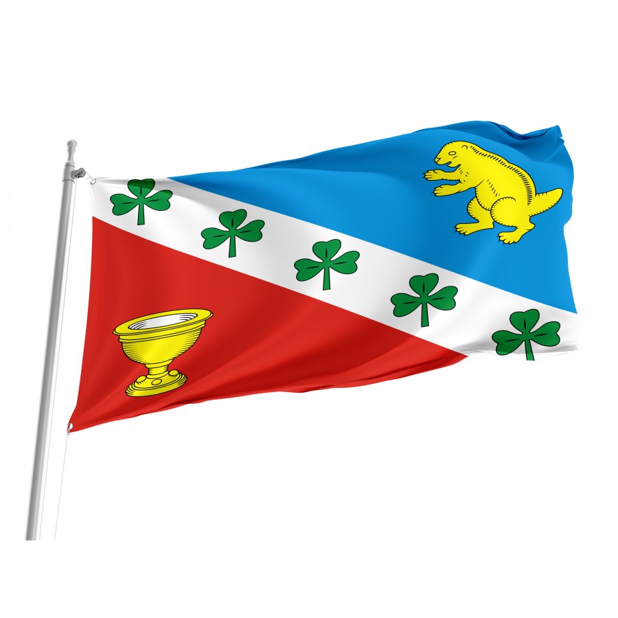 Flag Of Bibirevo, Patriotic Flags, Unique Design Print, Flags For Indoor & Outdoor Use - High Quality Russia for Indoor and Outdoor Use