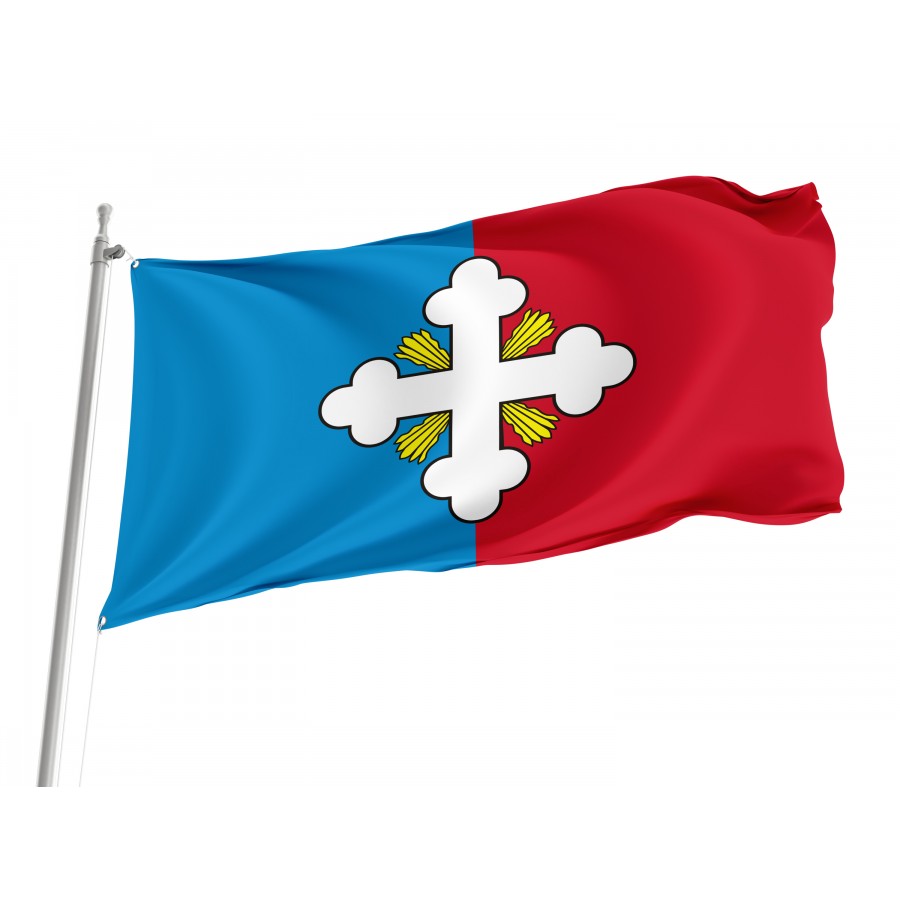 Flag Of Budyonnovsk, Patriotic Flags, Unique Design Print, Flags For Indoor & Outdoor Use - High Quality Russia for Indoor and Outdoor Use