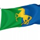 Flag of Ermekeevsky Rayon, Patriotic Flags, Unique Design Print, Flags for Indoor & Outdoor Use - Imagine 1
