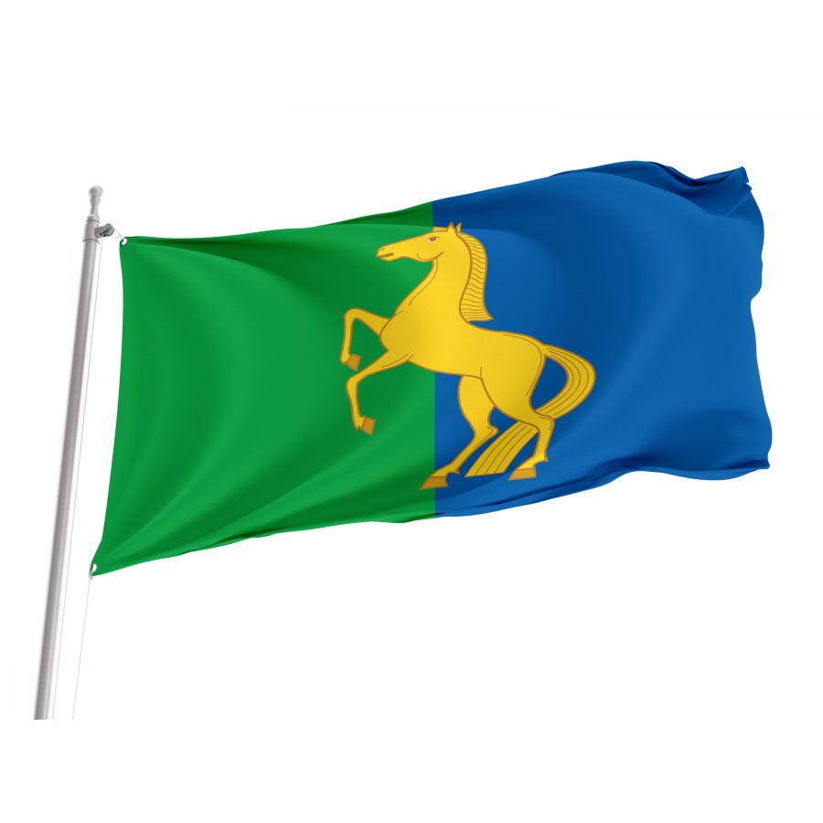 Flag Of Ermekeevsky Rayon, Patriotic Flags, Unique Design Print, Flags For Indoor & Outdoor Use - High Quality Russia for Indoor and Outdoor Use