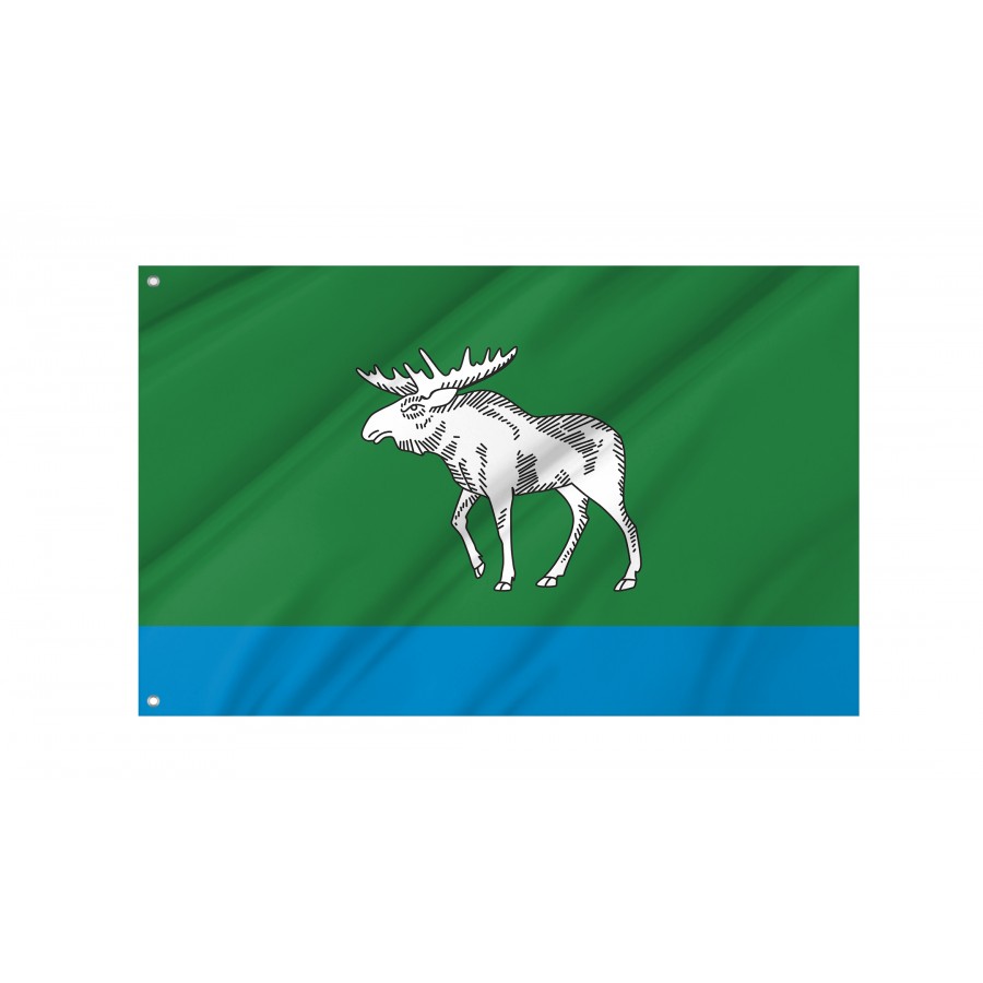 Flag Of Fyodorovsky Rayon, Patriotic Flags, Unique Design Print, Flags For Indoor & Outdoor Use - High Quality Russia for Indoor and Outdoor Use