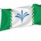 Flag of Gafuriysky Rayon, Unique Design Print, Flags for Indoor & Outdoor Use - Imagine 1