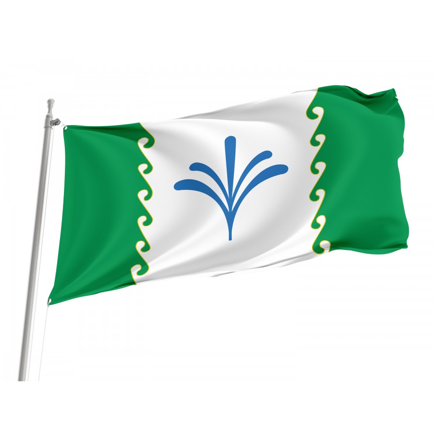 Flag Of Gafuriysky Rayon, Unique Design Print, Flags For Indoor & Outdoor Use - High Quality Russia for Indoor and Outdoor Use