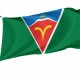 Flag of Ishimbay, Unique Design Print, Flags for Indoor & Outdoor Use - Imagine 1