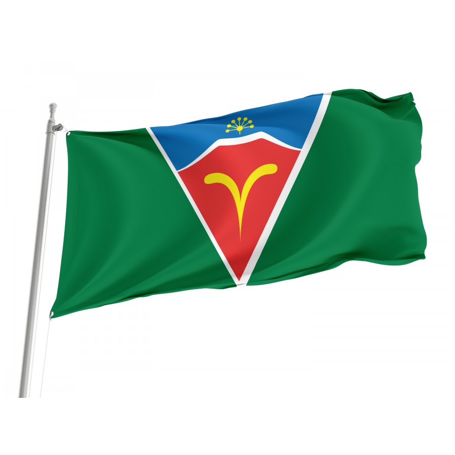 Flag Of Ishimbay, Unique Design Print, Flags For Indoor & Outdoor Use - High Quality Russia for Indoor and Outdoor Use