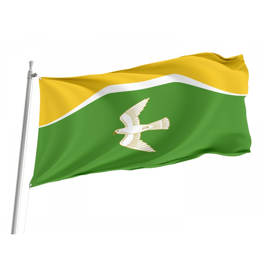 Flag Of Ishimbaysky Rayon, Unique Design Print, Flags For Indoor & Outdoor Use - High Quality Russia for Indoor and Outdoor Use