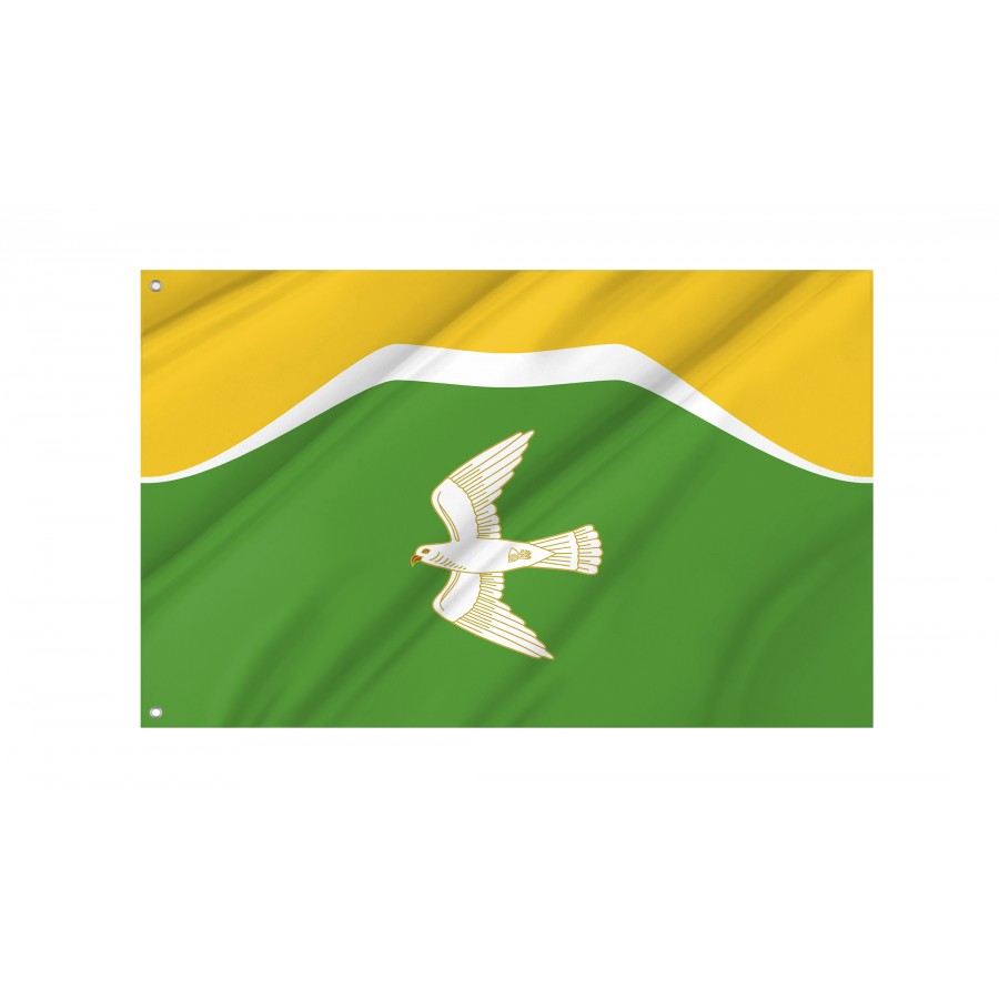 Flag Of Ishimbaysky Rayon, Unique Design Print, Flags For Indoor & Outdoor Use - High Quality Russia for Indoor and Outdoor Use