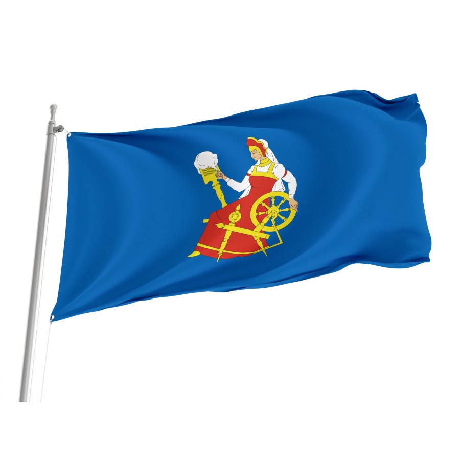 Flag Of Ivanovo, Unique Design Print, Flags For Indoor & Outdoor Use - High Quality Russia for Indoor and Outdoor Use