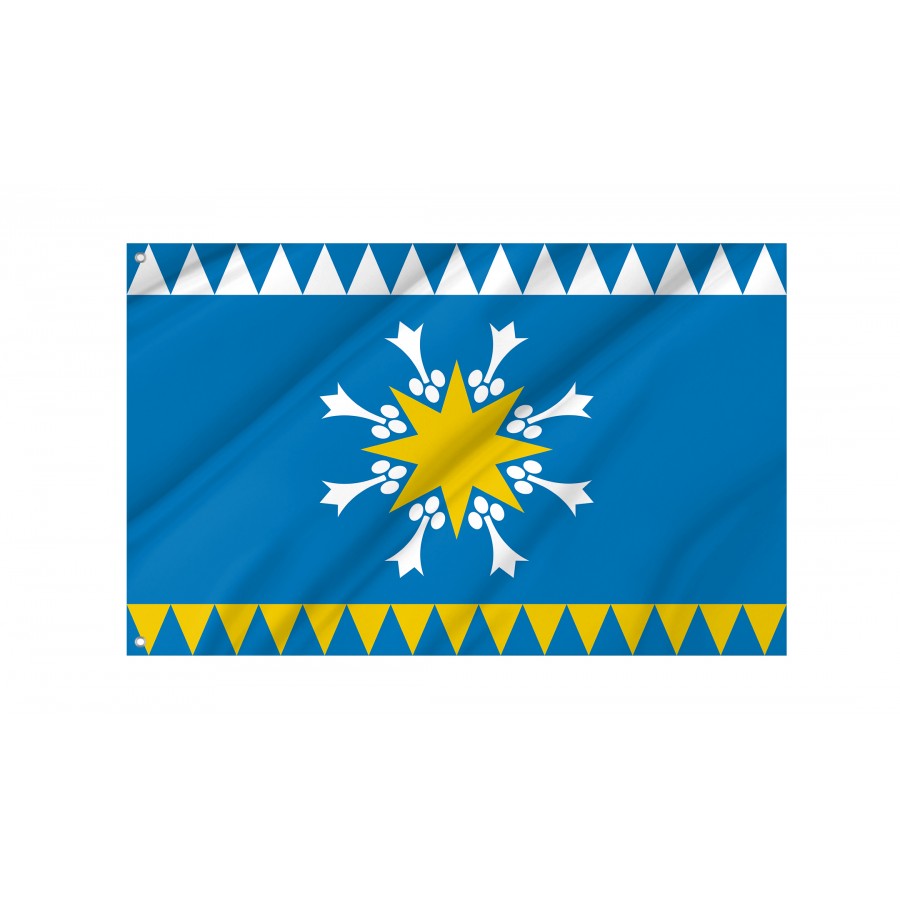Flag Of Ivdel, Sverdlovsk Region, Unique Design Print, Flags For Indoor & Outdoor Use - High Quality Russia for Indoor and Outdoor Use