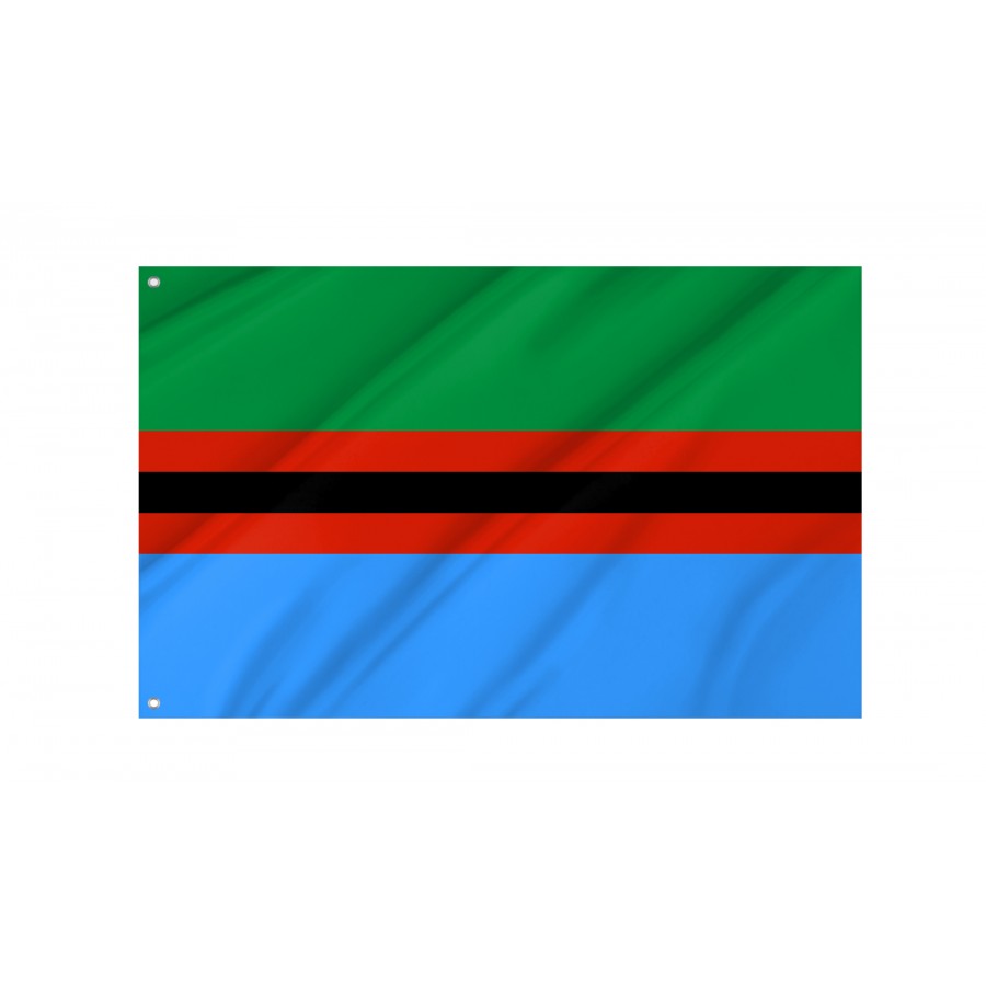 Flag Of Kalevalsky Rayon, Karelia, Unique Design Print, Flags For Indoor & Outdoor Use - High Quality Russia for Indoor and Outdoor Use