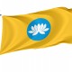 Flag of Kalmykia, Patriotic Flags, Unique Design Print, Flags for Indoor & Outdoor Use - Imagine 1