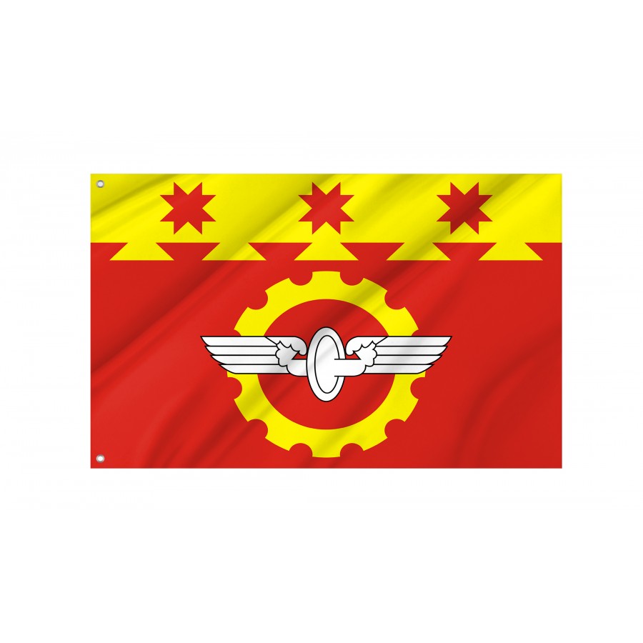 Flag Of Kanash, Unique Design Print, Flags For Indoor & Outdoor Use - High Quality Russia for Indoor and Outdoor Use