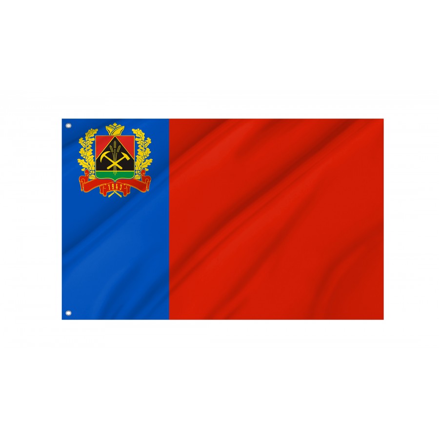 Flag Of Kemerovo Oblast, Russia. 2003 - 2020, Unique Design Print, Flags For Indoor & Outdoor Use - High Quality Russia for Indoor and Outdoor Use