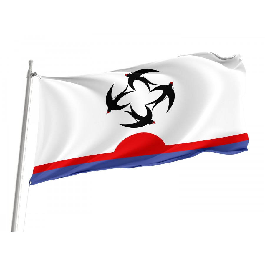 Flag Of Kilmezsky Rayon, Unique Design Print, Flags For Indoor & Outdoor Use - High Quality Russia for Indoor and Outdoor Use