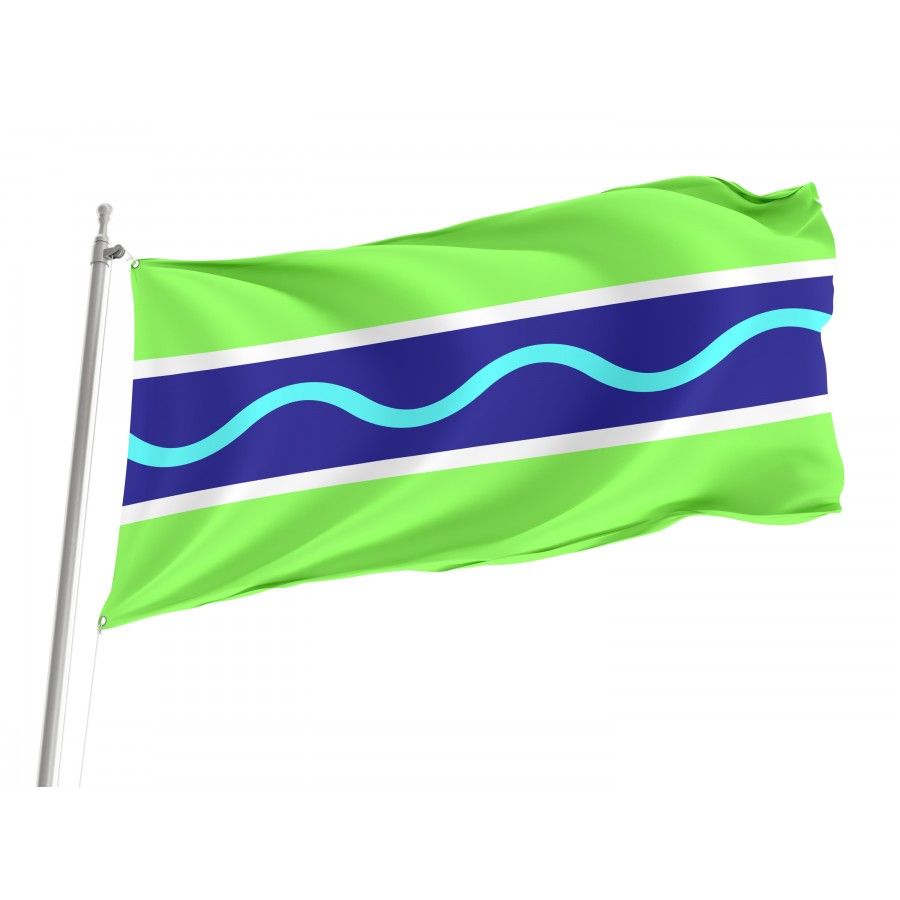 Flag Of Kormilovsky Rayon, Unique Design Print, Flags For Indoor & Outdoor Use - High Quality Russia for Indoor and Outdoor Use
