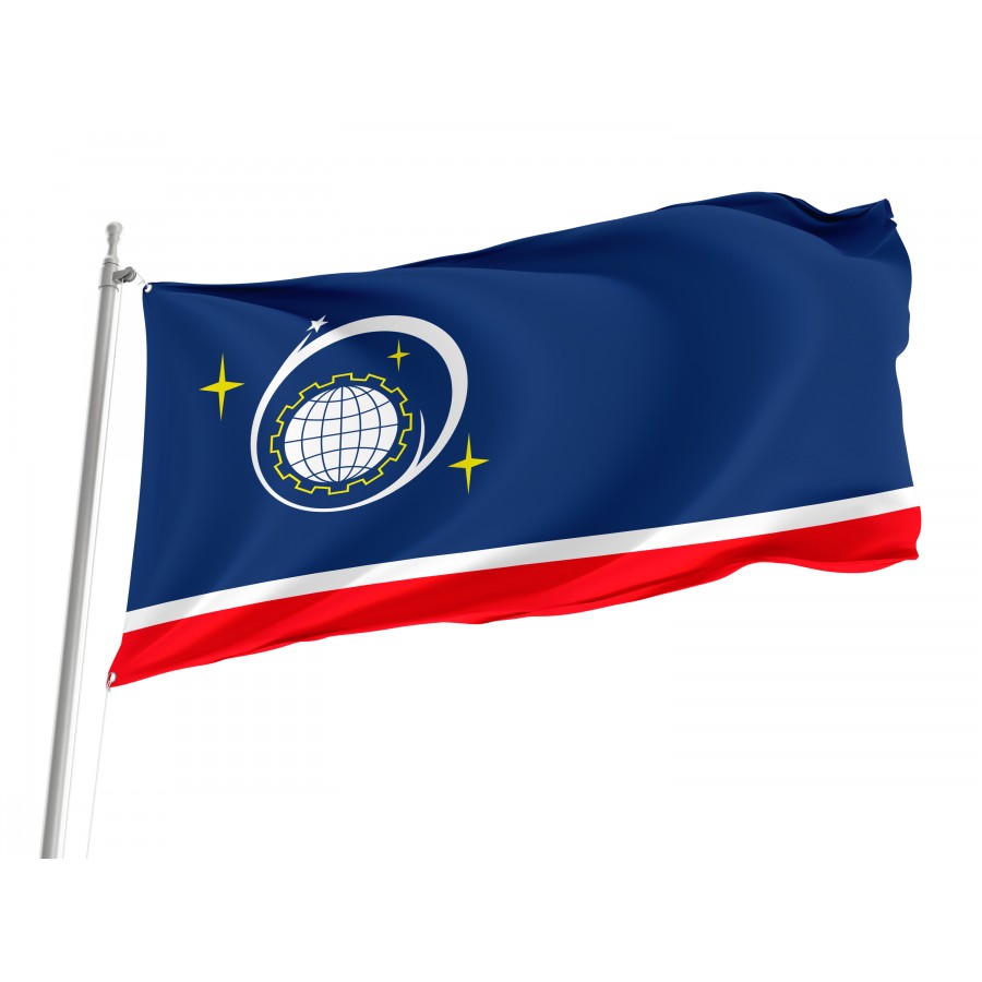 Flag Of Korolyov City, Unique Design Print, Flags For Indoor & Outdoor Use - High Quality Russia for Indoor and Outdoor Use