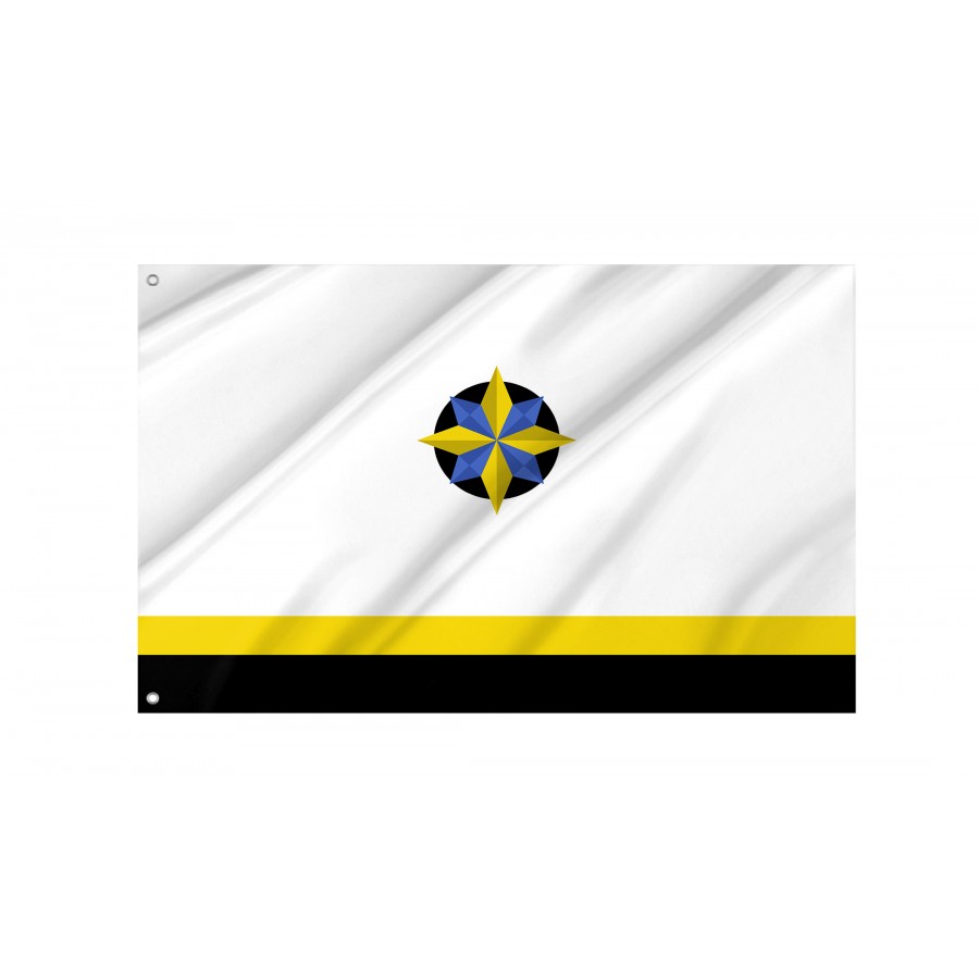 Flag Of Kovdorsky Rayon, Unique Design Print, Flags For Indoor & Outdoor Use - High Quality Russia for Indoor and Outdoor Use