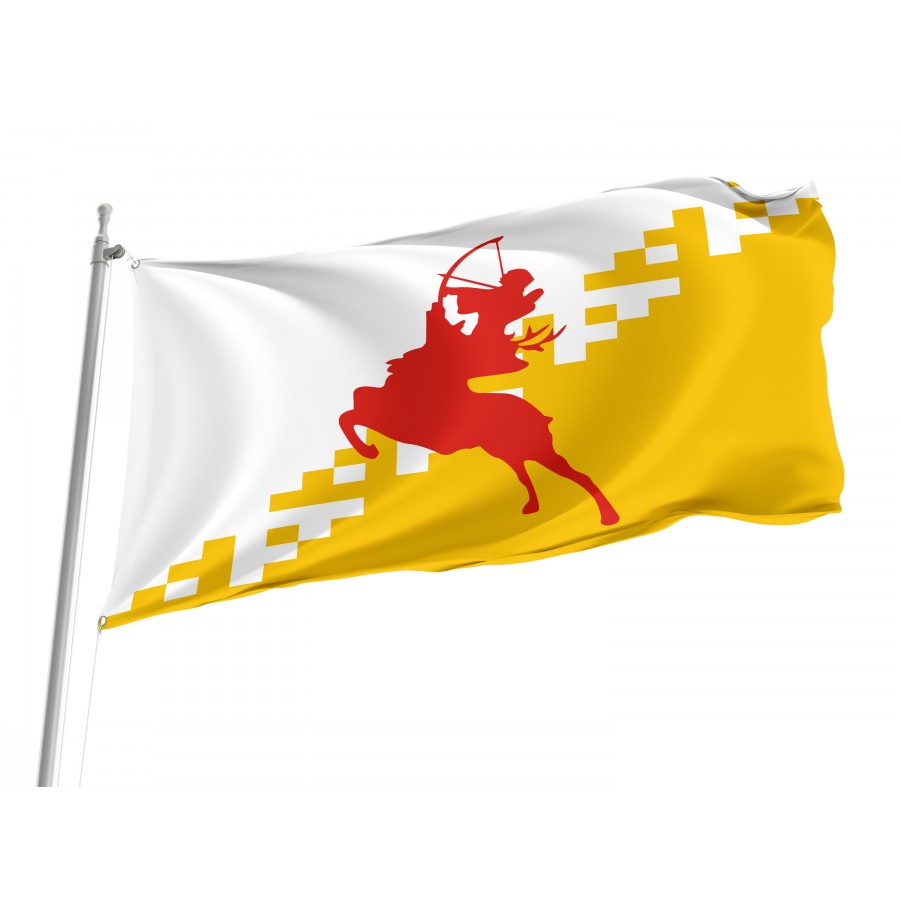 Flag Of Krasnoselkup, Unique Design Print, Flags For Indoor & Outdoor Use - High Quality Russia for Indoor and Outdoor Use