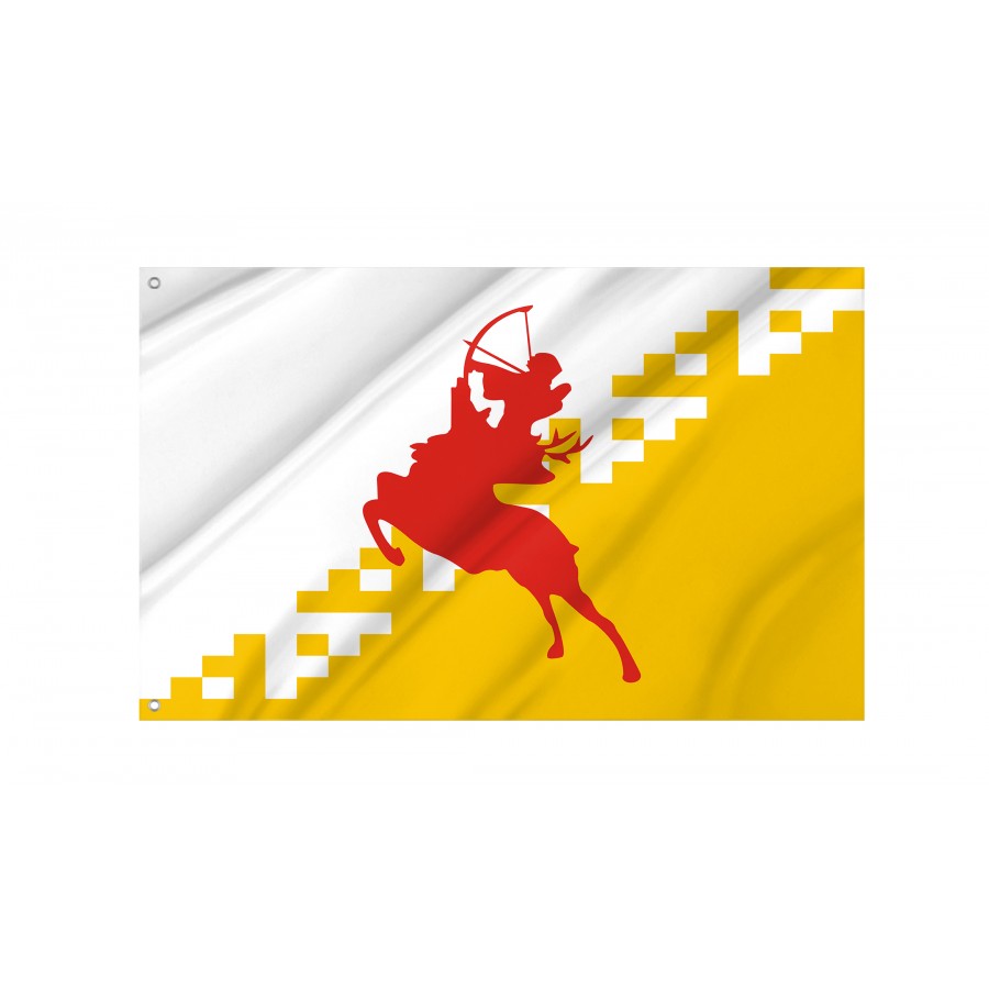 Flag Of Krasnoselkup, Unique Design Print, Flags For Indoor & Outdoor Use - High Quality Russia for Indoor and Outdoor Use