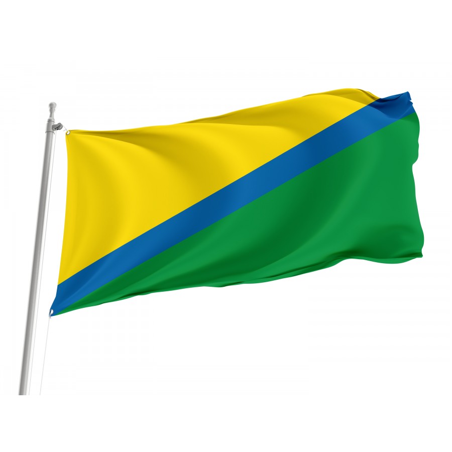 Flag Of Krasnozyorsky Rayon, Unique Design Print, Flags For Indoor & Outdoor Use - High Quality Russia for Indoor and Outdoor Use