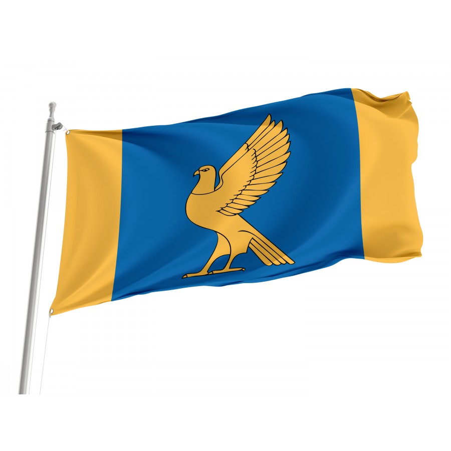 Flag Of Kumertau, Unique Design Print, Flags For Indoor & Outdoor Use - High Quality Russia for Indoor and Outdoor Use