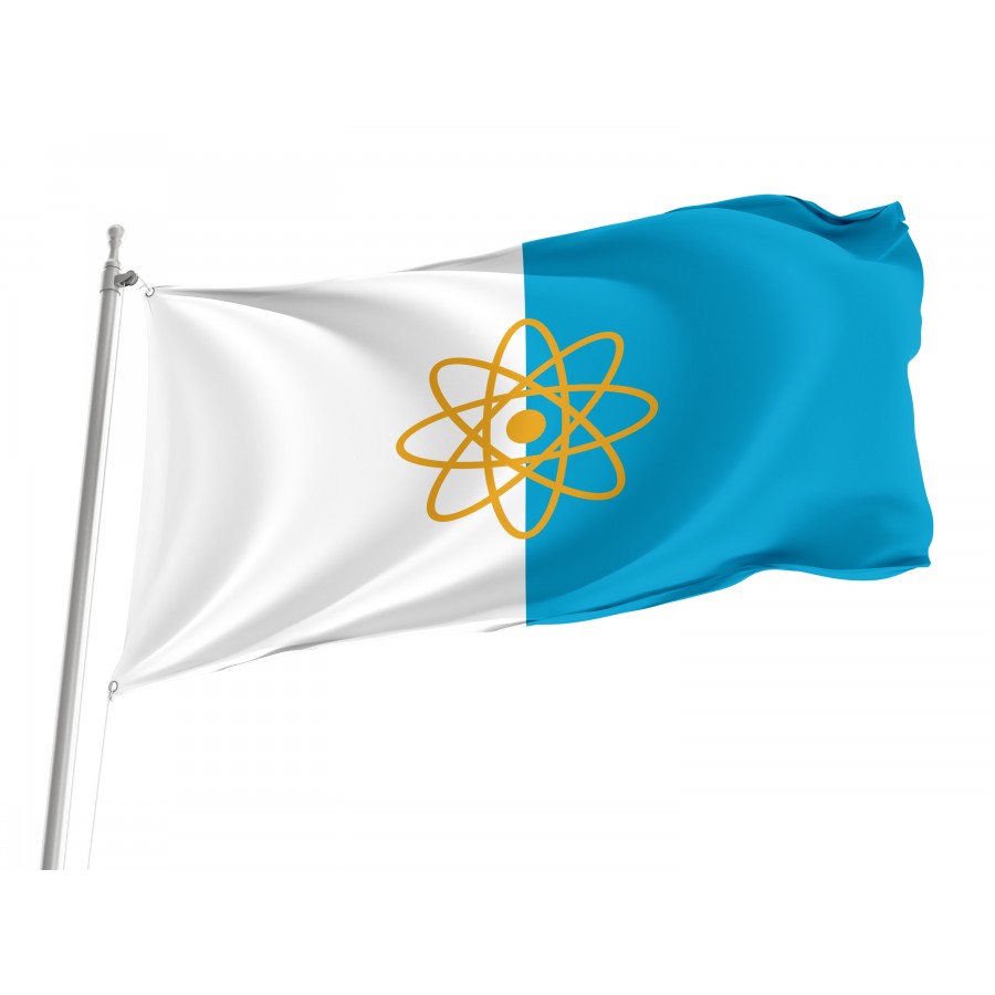 Flag Of Kurchatov, Unique Design Print, Flags For Indoor & Outdoor Use - High Quality Russia for Indoor and Outdoor Use