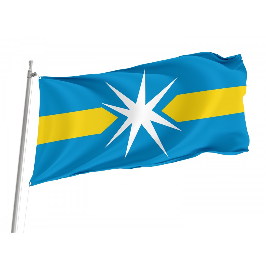Flag Of Linyevo, Unique Design Print, Flags For Indoor & Outdoor Use - High Quality Russia for Indoor and Outdoor Use