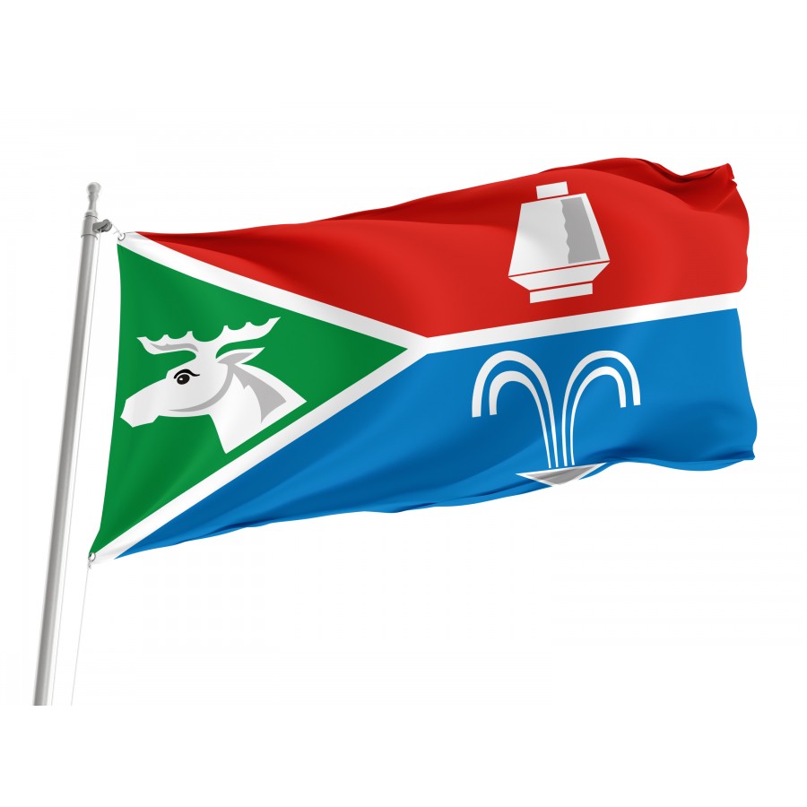 Flag Of Losino-Petrovsky District, Unique Design Print, Flags For Indoor & Outdoor Use - High Quality Russia for Indoor and Outdoor Use