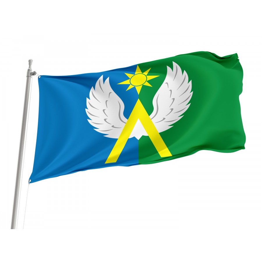 Flag Of Lukhovitsky District, Unique Design Print, Flags For Indoor & Outdoor Use - High Quality Russia for Indoor and Outdoor Use
