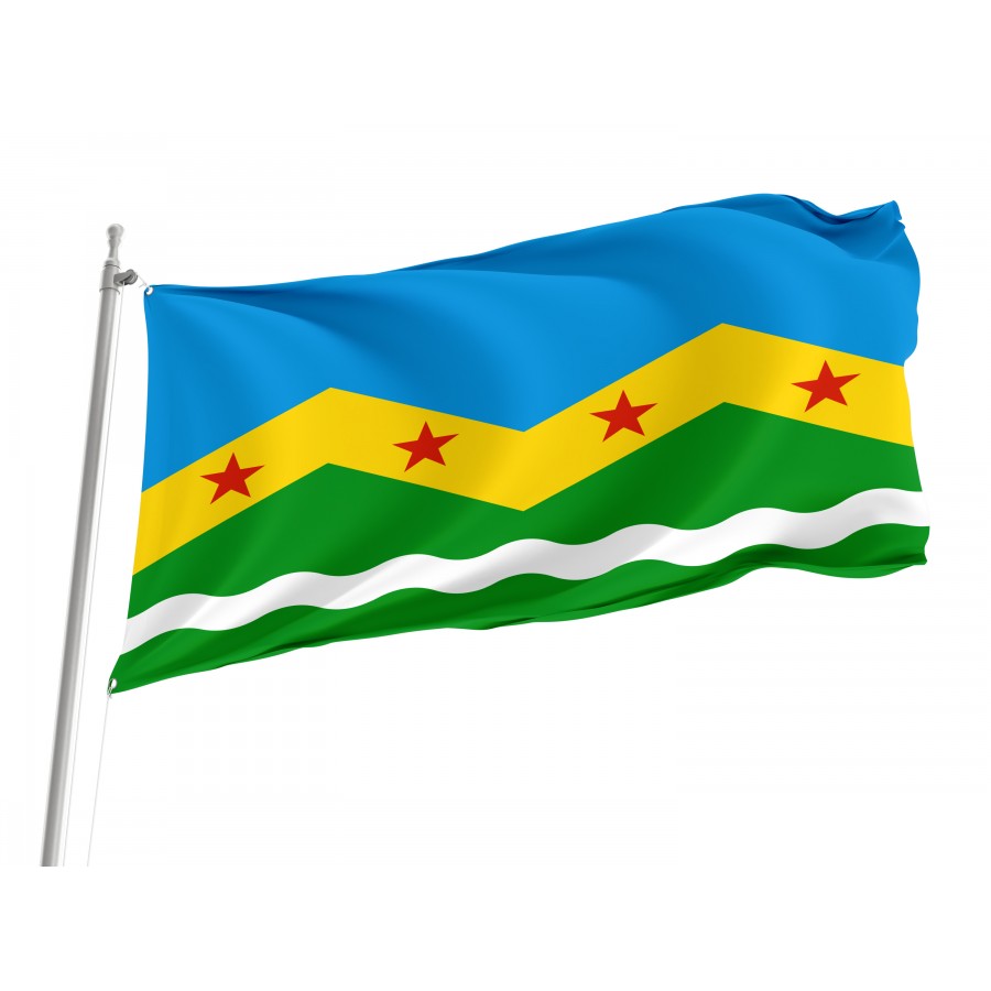 Flag Of Marushkinskoe, Unique Design Print, Flags For Indoor & Outdoor Use - High Quality Russia for Indoor and Outdoor Use