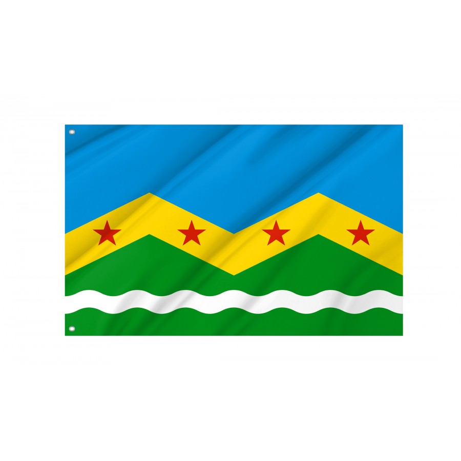 Flag Of Marushkinskoe, Unique Design Print, Flags For Indoor & Outdoor Use - High Quality Russia for Indoor and Outdoor Use