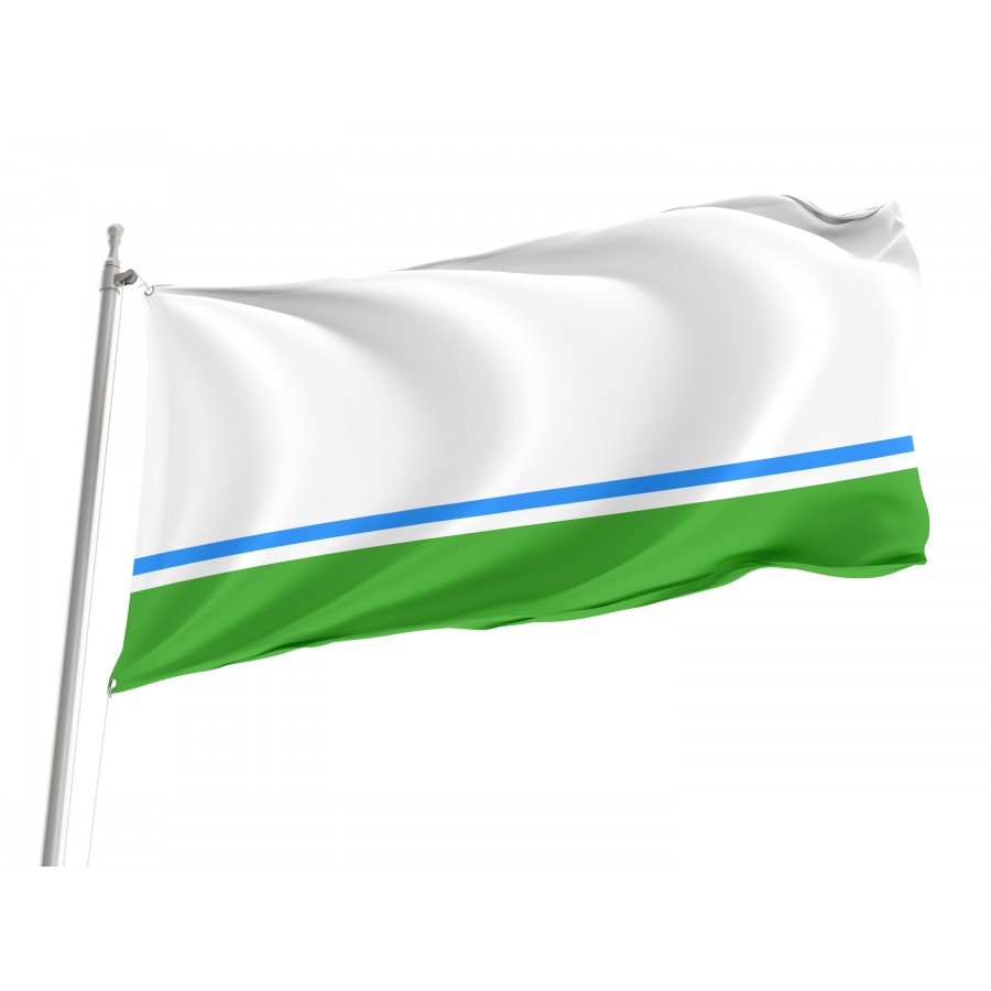 Flag Of Mayminsky Rayon, Unique Design Print, Flags For Indoor & Outdoor Use - High Quality Russia for Indoor and Outdoor Use