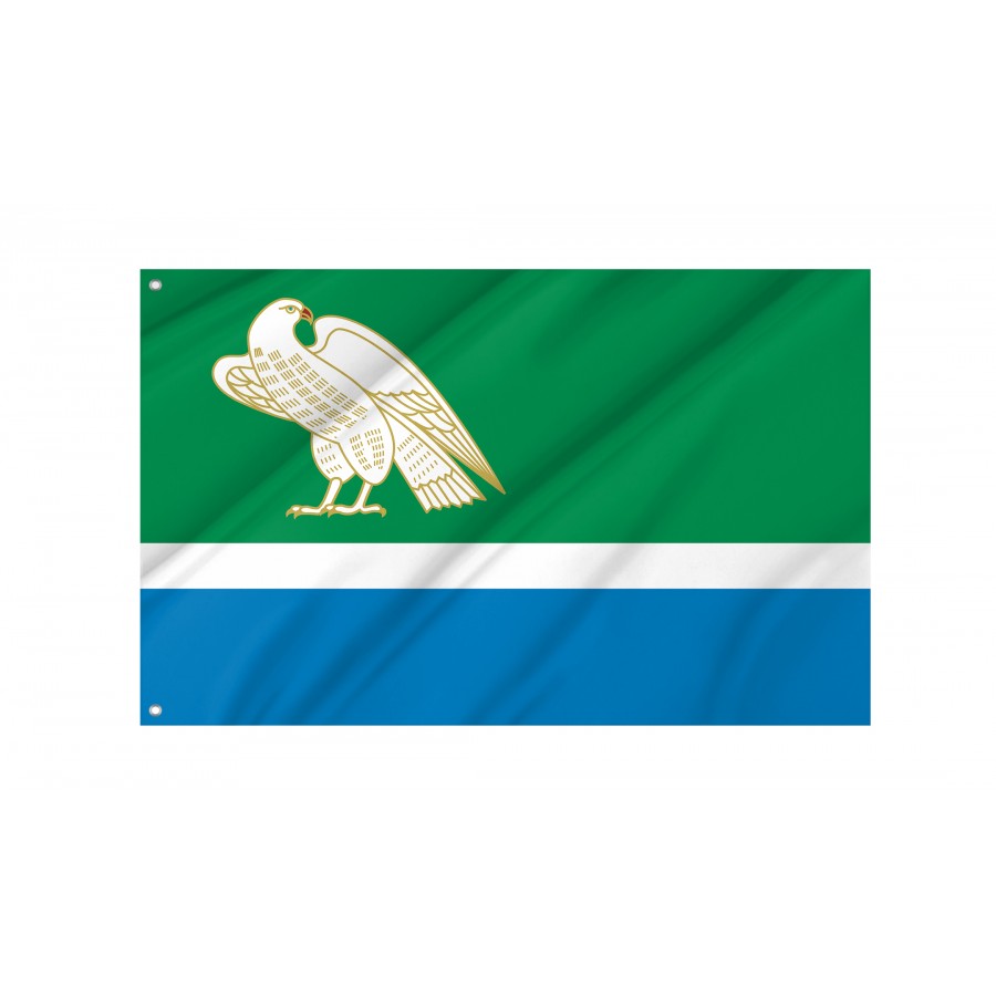 Flag Of Meleuzovsky Rayon, Unique Design Print, Flags For Indoor & Outdoor Use - High Quality Russia for Indoor and Outdoor Use