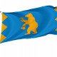 Flag of Mezhgorye, Bashkortostan, Russia, Unique Design Print, Flags for Indoor & Outdoor Use - Imagine 1