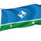 Flag of Mirny, Unique Design Print, Flags for Indoor & Outdoor Use - Imagine 1
