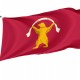 Flag of Mishkinsky Rayon, Unique Design Print, Flags for Indoor & Outdoor Use - Imagine 1