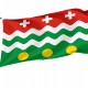 Flag of Molokovsky Rayon, Unique Design Print, Flags for Indoor & Outdoor Use - Imagine 1