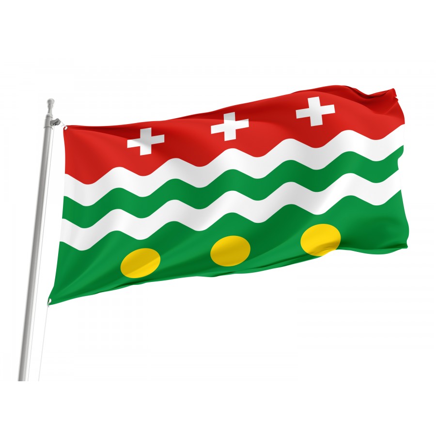 Flag Of Molokovsky Rayon, Unique Design Print, Flags For Indoor & Outdoor Use - High Quality Russia for Indoor and Outdoor Use