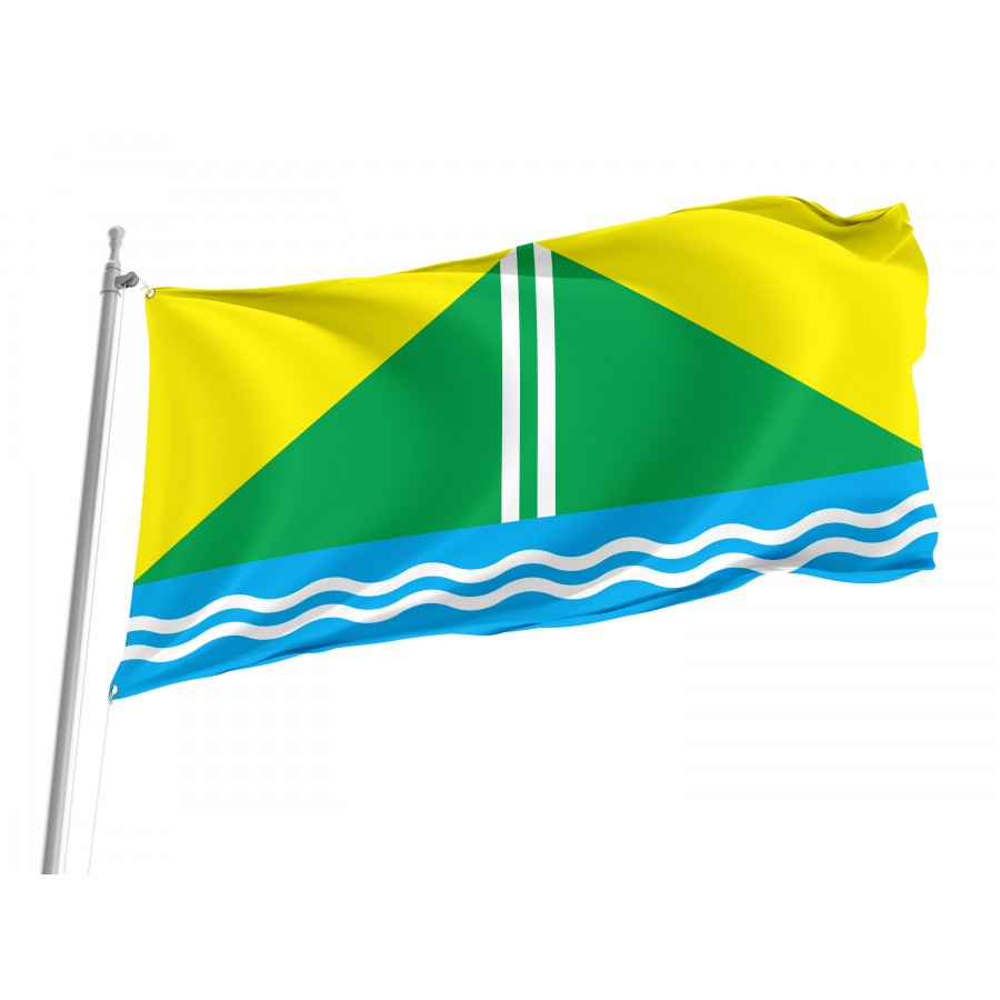 Flag Of Nazyvaevsky Rayon, Patriotic Flags, Unique Design Print, Flags For Indoor & Outdoor Use - High Quality Russia for Indoor and Outdoor Use