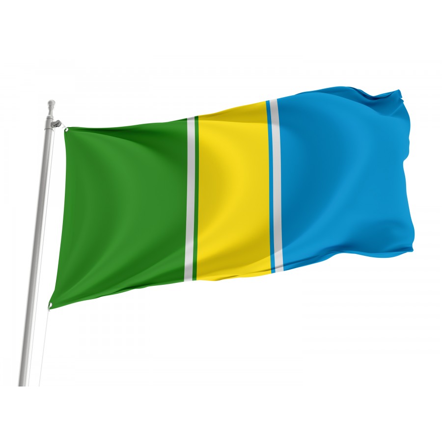 Flag Of Nazyvaevsky, Omsk Region, Russia, Patriotic Flags, Unique Design Print, Flags For Indoor & Outdoor Use - High Quality Russia for Indoor and Outdoor Use
