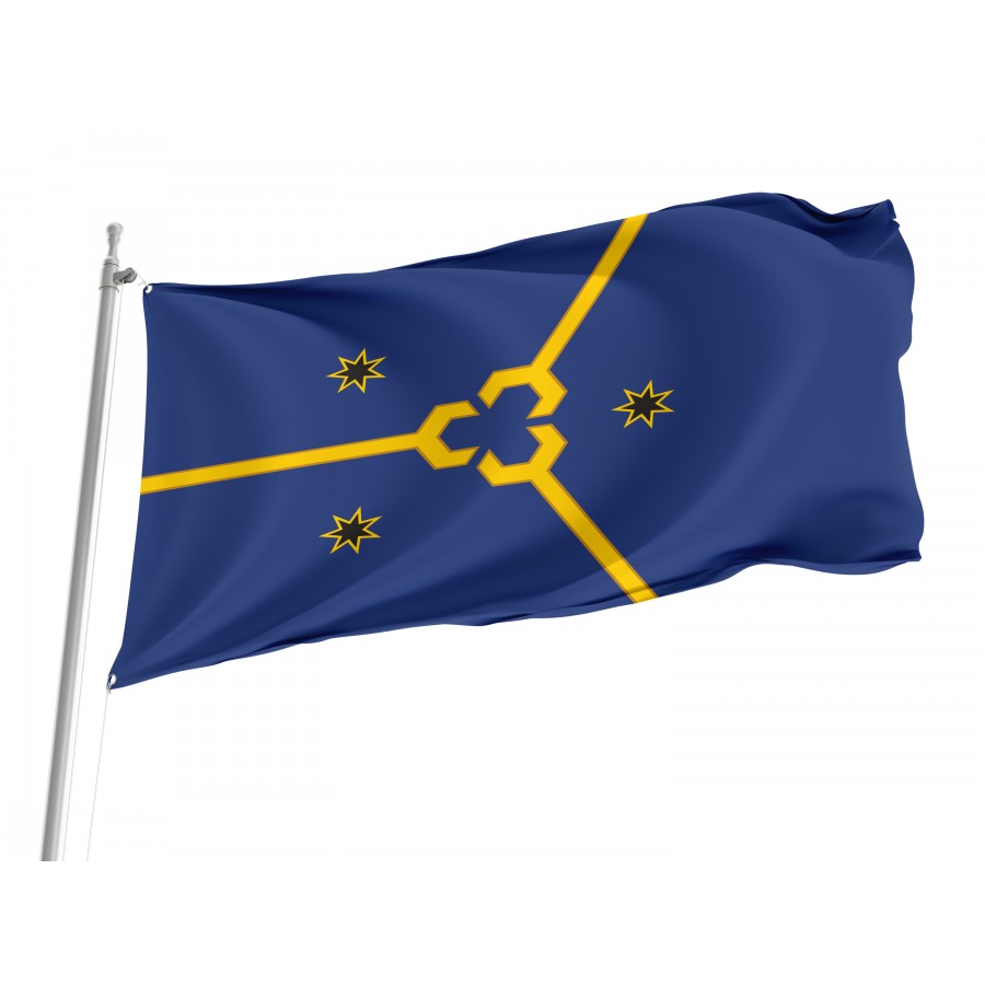 Flag Of Neftekamsk, Patriotic Flags, Unique Design Print, Flags For Indoor & Outdoor Use - High Quality Russia for Indoor and Outdoor Use