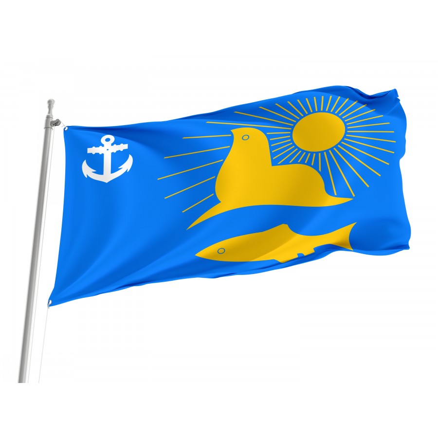 Flag Of Nevelsk, Patriotic Flags, Unique Design Print, Flags For Indoor & Outdoor Use - High Quality Russia for Indoor and Outdoor Use