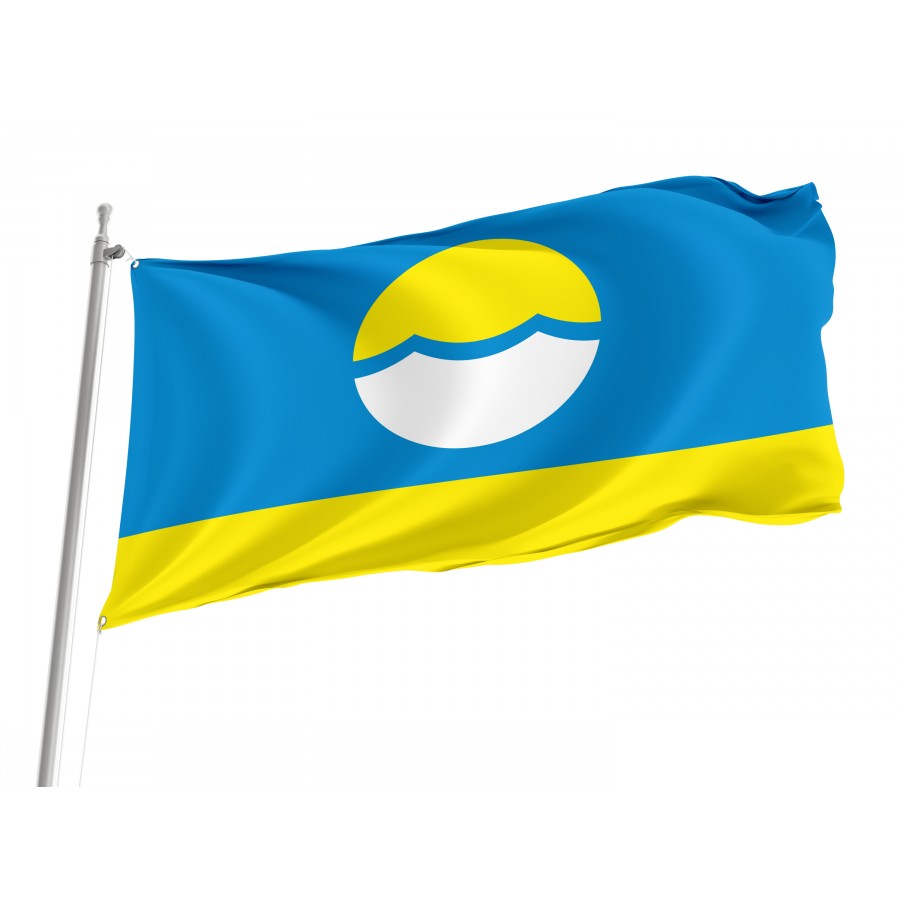 Flag Of Nikolayevsky Rayon, Patriotic Flags, Unique Design Print, Flags For Indoor & Outdoor Use - High Quality Russia for Indoor and Outdoor Use